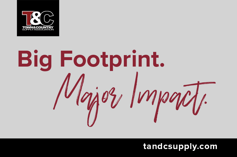 Big Footprint. Major Impact.