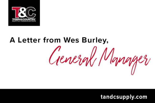 WP TC Letter From Wes 1